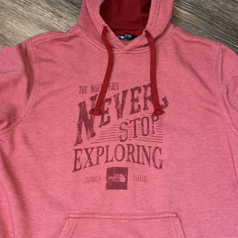 Northface ladies  hoodie salmon size small p - Picture 3 of 6